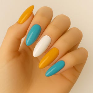 SUMMER Solid Color Press-On Nails | Solid Color Nails | Pick Your Own Color | Gloss or Matte | Press On Nails | Fake Nails | Glue On Nails