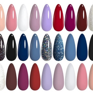 MAUVE| MODERN MUSE| Solid Color Press-On Nails | Solid Color Nails | Pick Your Own Color | Gloss or Matte | Press On Nails | Glue On Nails