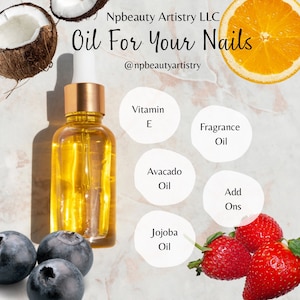 NEW Fruit Scents | Cuticle Oil Mini | Cuticle Oil | Cuticle Care | Nail Serum | Cuticle Oil dropper | 3mL | 5mL