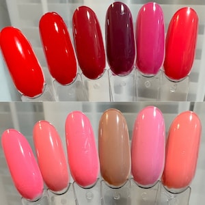 Solid Color Press-On Nails | Solid Color Nails | Pick Your Own Color | Gloss or Matte | Press On Nails | Fake Nails | Glue On Nails