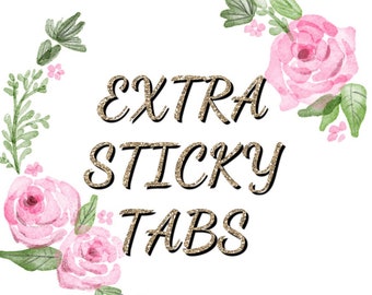 Sticky tabs