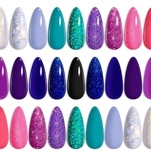 MIDNIGHT EUPHORIA| New Solid Color Press-On Nails | Solid Color Nails | Pick Your Own Color | Gloss or Matte | Press On Nails | Glue On Nail