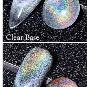 Cat eye Press on Nails/ Glue on Nails/ Sticky Tabs image 1