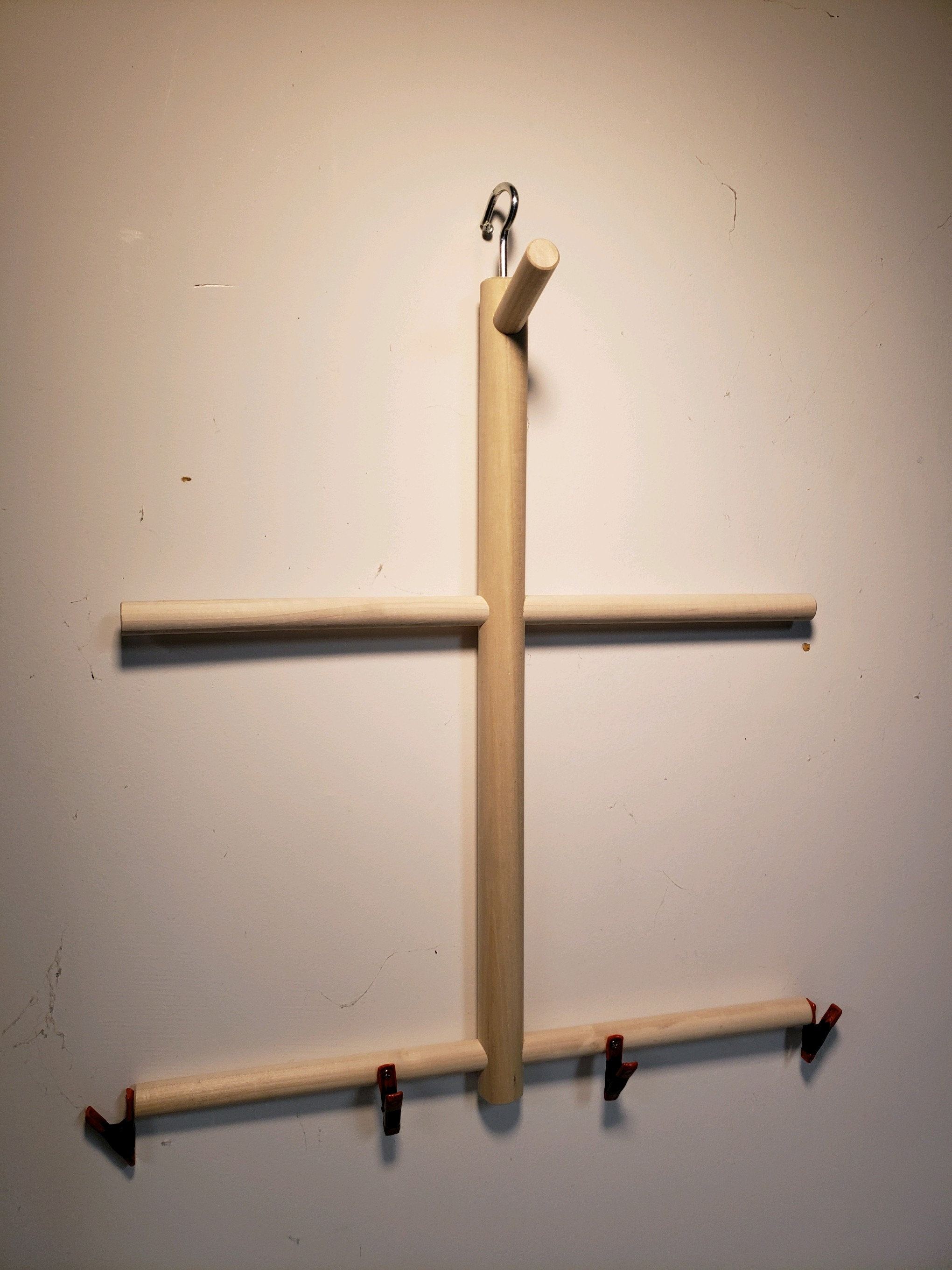 Hanging sports equipment drying rack Etsy