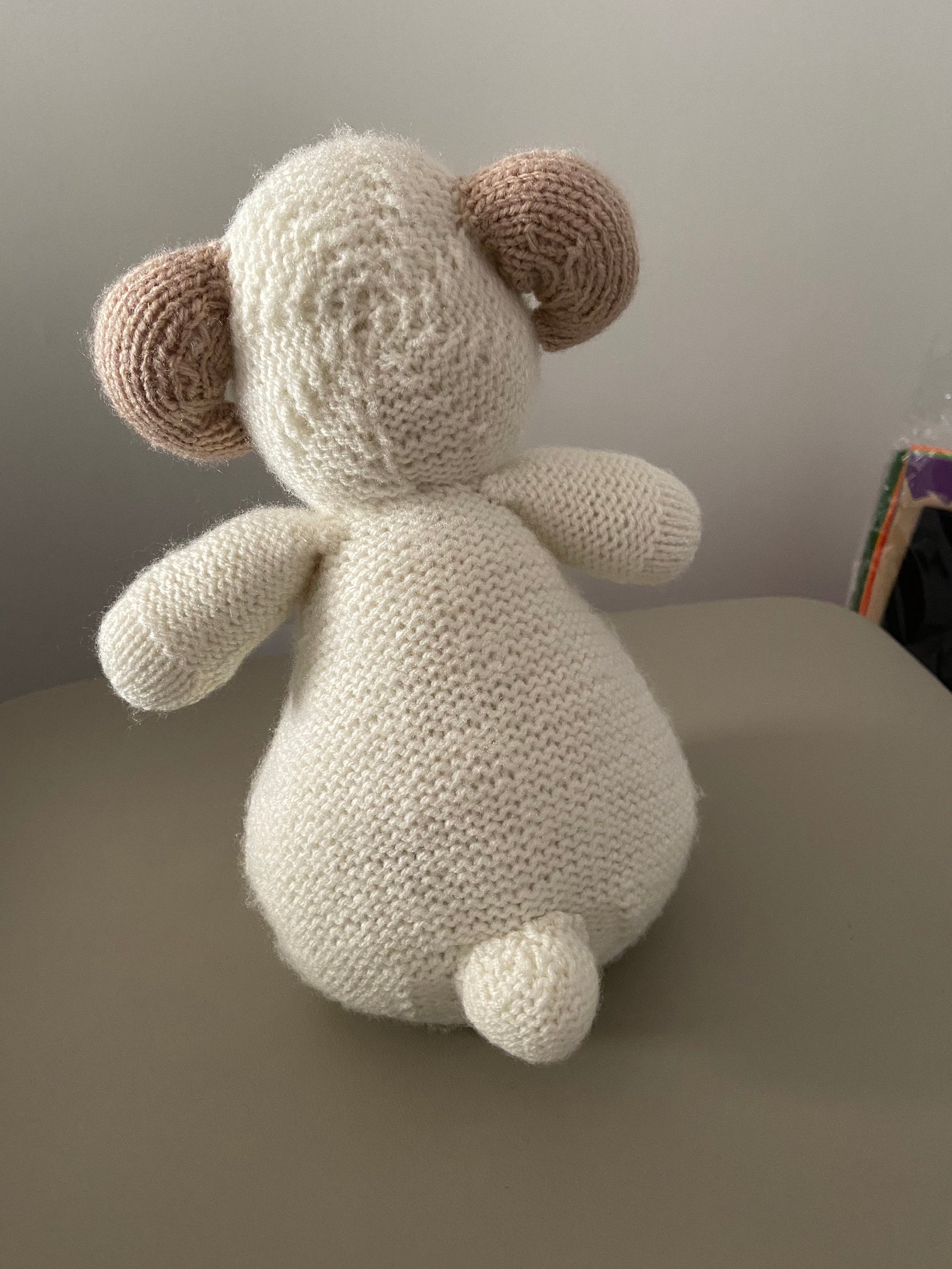 Hand Knitted Rambo the Ram Soft Toy | Etsy