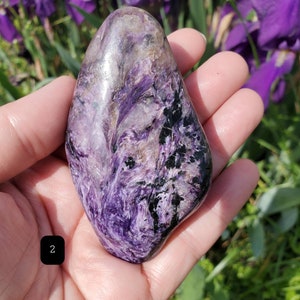 Charoite Palmstone/Freeforms/Purple Shimmer/Tinaksite image 6