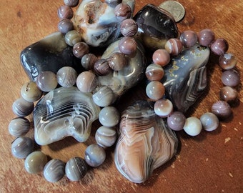 Botswana Agate Bracelets
