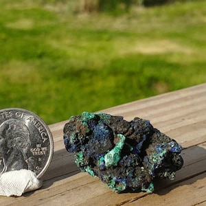Azurite Malachite Specimen/ Natural