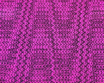 Handwoven Hot Pink Cashmere Scarf
