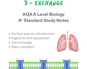 Organisms Exchange Substances with their Environment AQA A Level Biology Study Notes - A* Standard