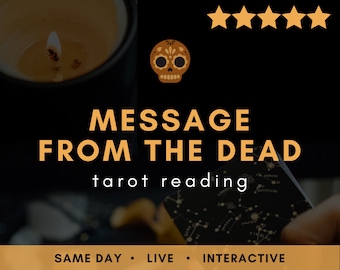 Same day LIVE Message from the Dead Tarot Reading | Real Message from a Deceased Loved One Future Advice Healing General Experienced