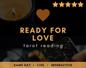 Same day LIVE Ready for Love Relationship Tarot Reading | Finding New Love Real Spirit Romance Future Advice Healing General Experienced