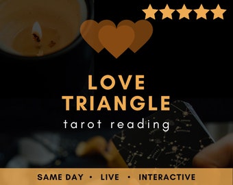 Same Day LIVE Love Triangle Tarot Reading — Who Should I Choose? | Psychic Oracle Real Love Spirit Romance Future Advice Healing Experienced