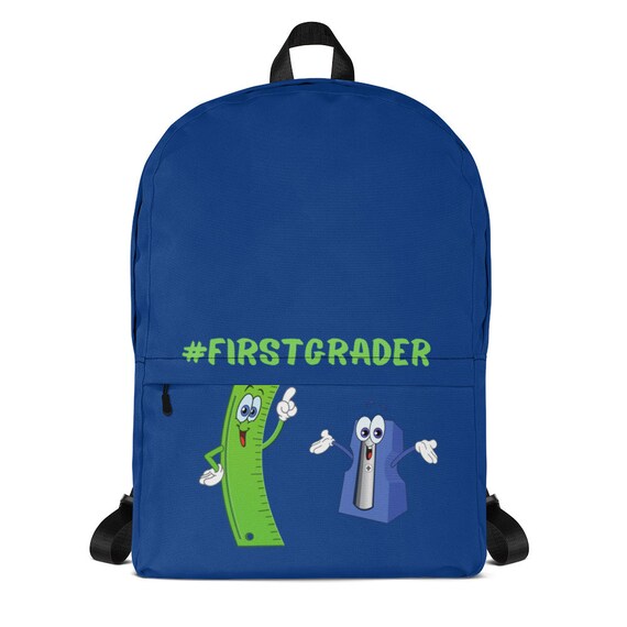 First grader backpack Start school backpack First day of Etsy
