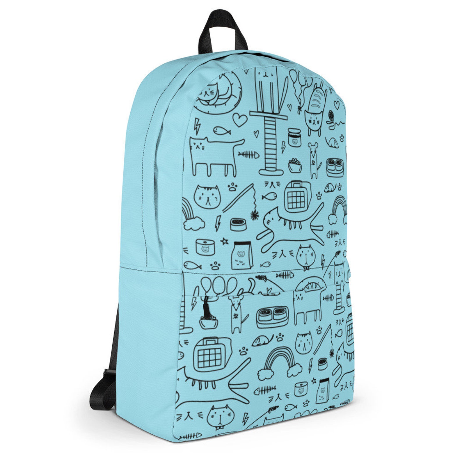 School Backpack Standard size school backpack School Bag Etsy