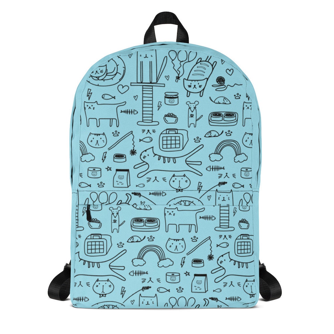 School Backpack Standard size school backpack School Bag Etsy