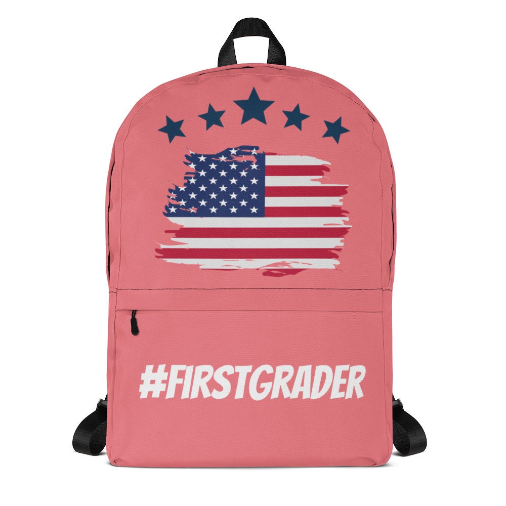 First grader backpack Start school backpack First day of Etsy