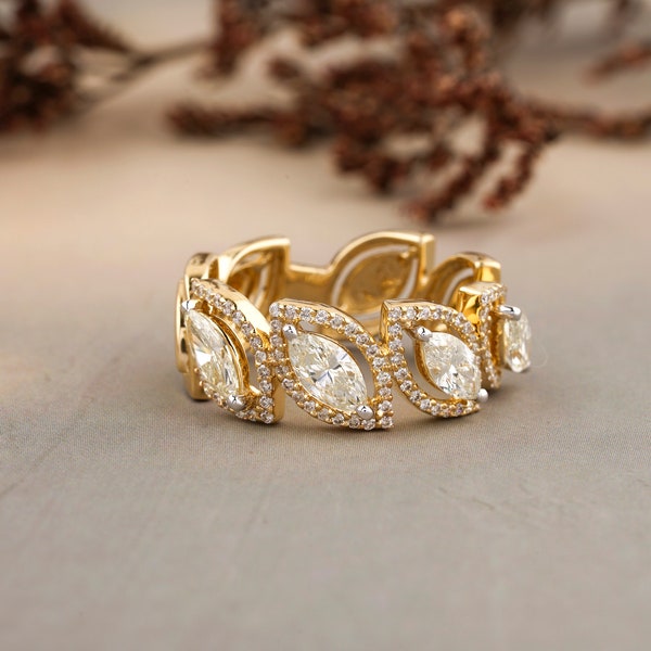 50 Anniversary Ring Etsy