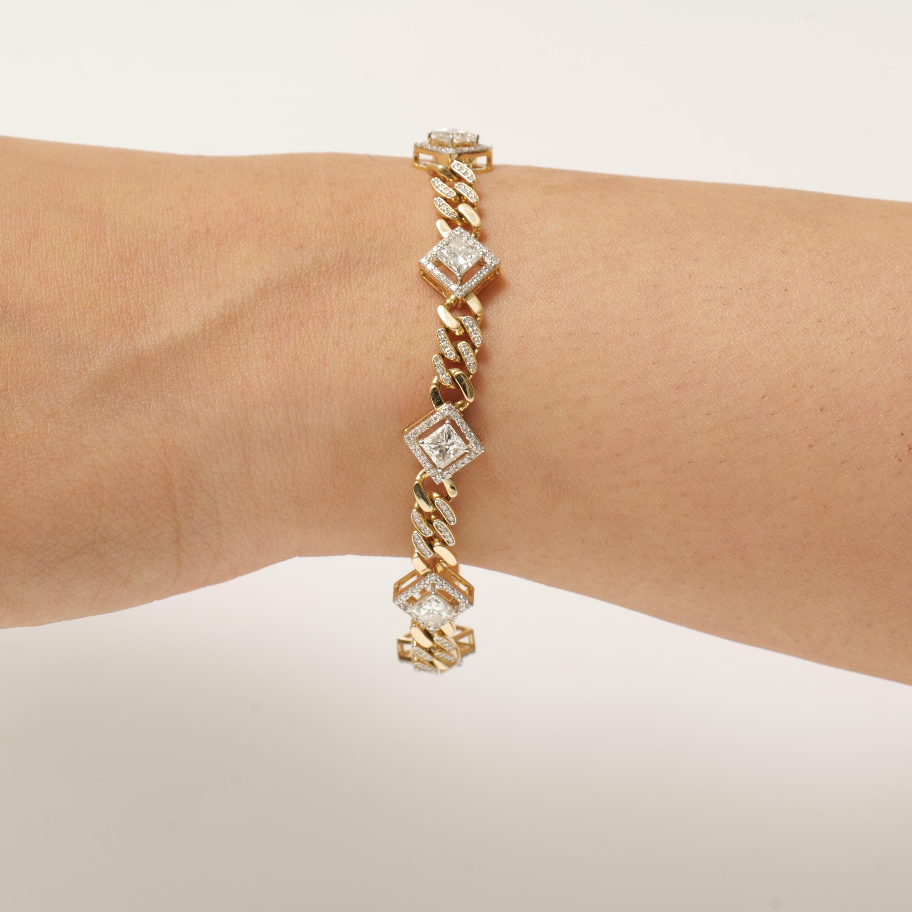 Bracciale tennis con zaffiri rainbow - Dexter Milano Gioielli