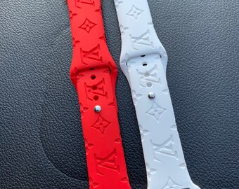 etsy louis vuitton apple watch strap