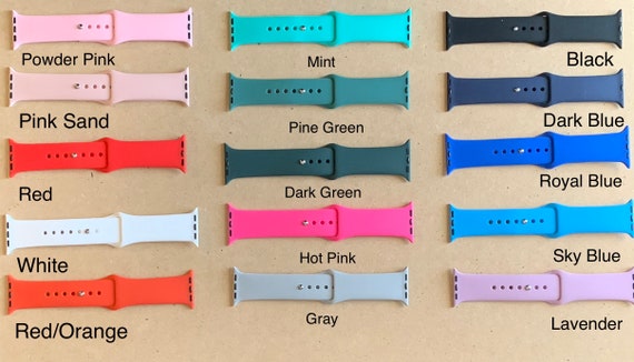 Apple watch band 38mm pink sand deals