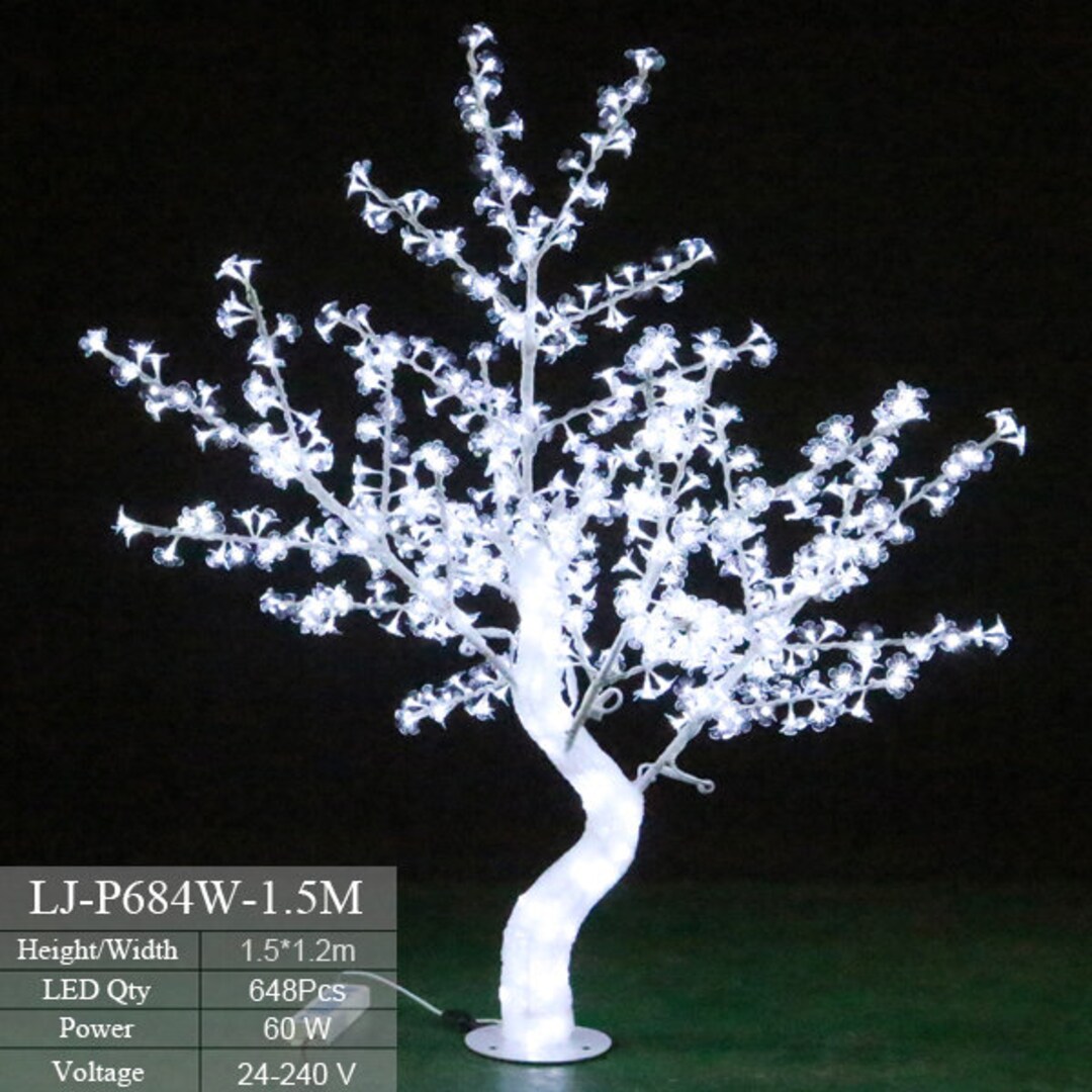LEDライト ブランチツリー Blossom LED 60cm Waterproof LED Cherry Blossom christmas tree of lights - 5