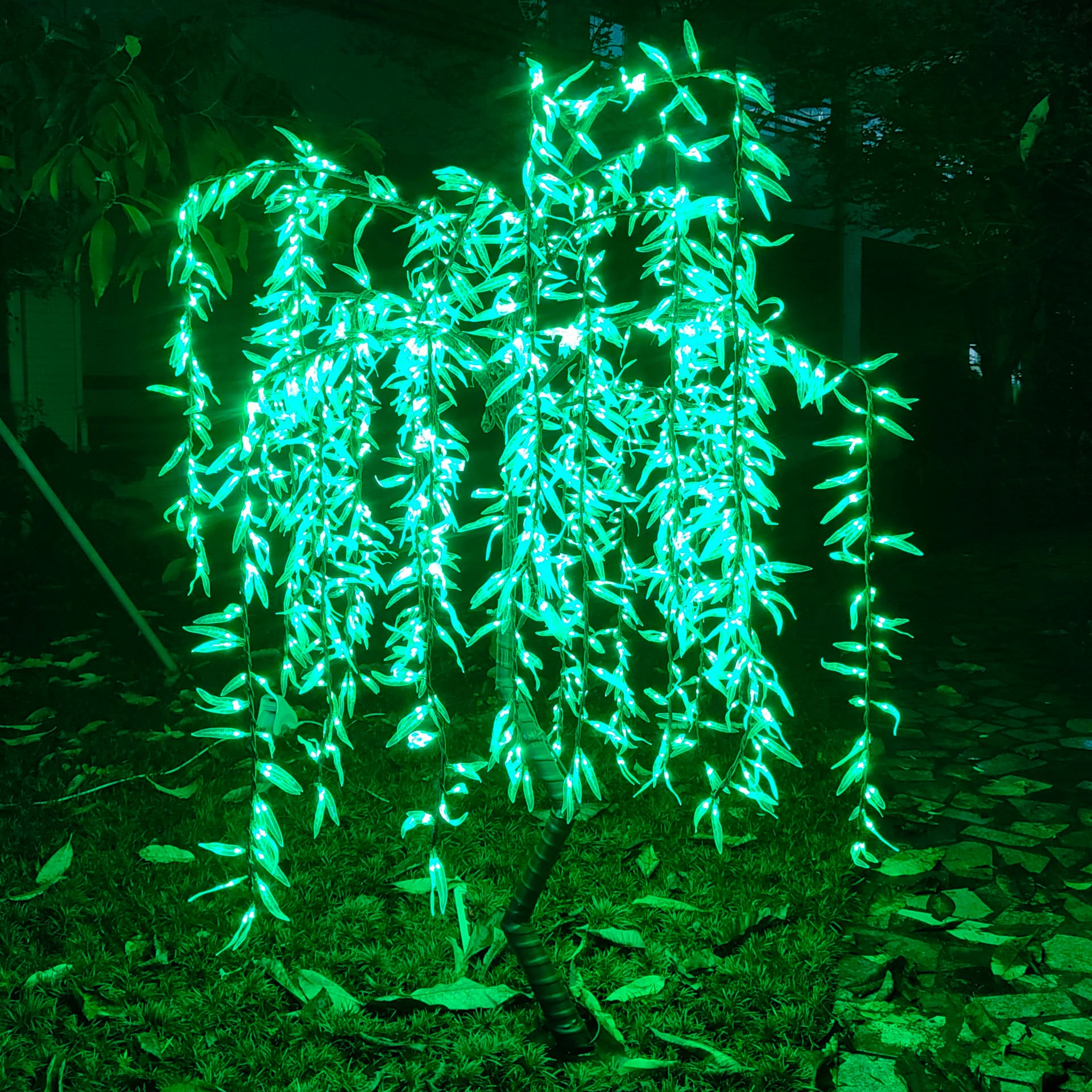 Lichterkette Willow Vine, 144 LED Biegbare Künstliche Baumzweige