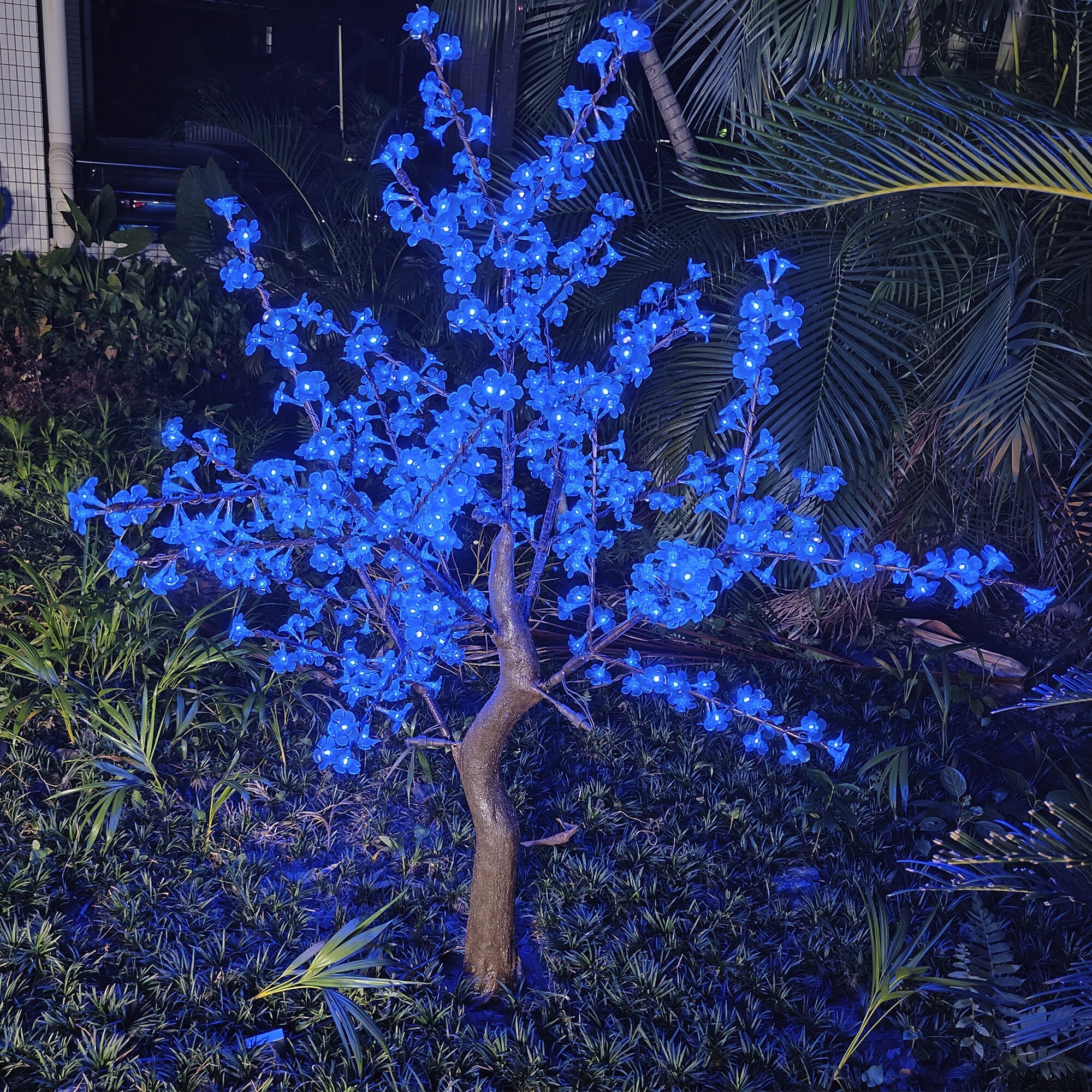 5ft LED Cherry Blossom Tree: Indoor/outdoor Decor - 540 Leds