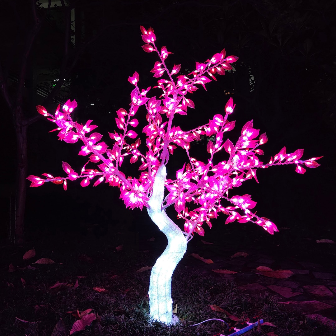 5ft LED Crystal Light Cherry Blossom Tree 648 Leds - Etsy