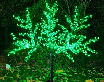 Lighted Artificial Trees 1188LEDs 7ft/2.0m  -for Indoor and Outdoor Use  Red Blue Green Pink Purple White/Warm White Yellow Option