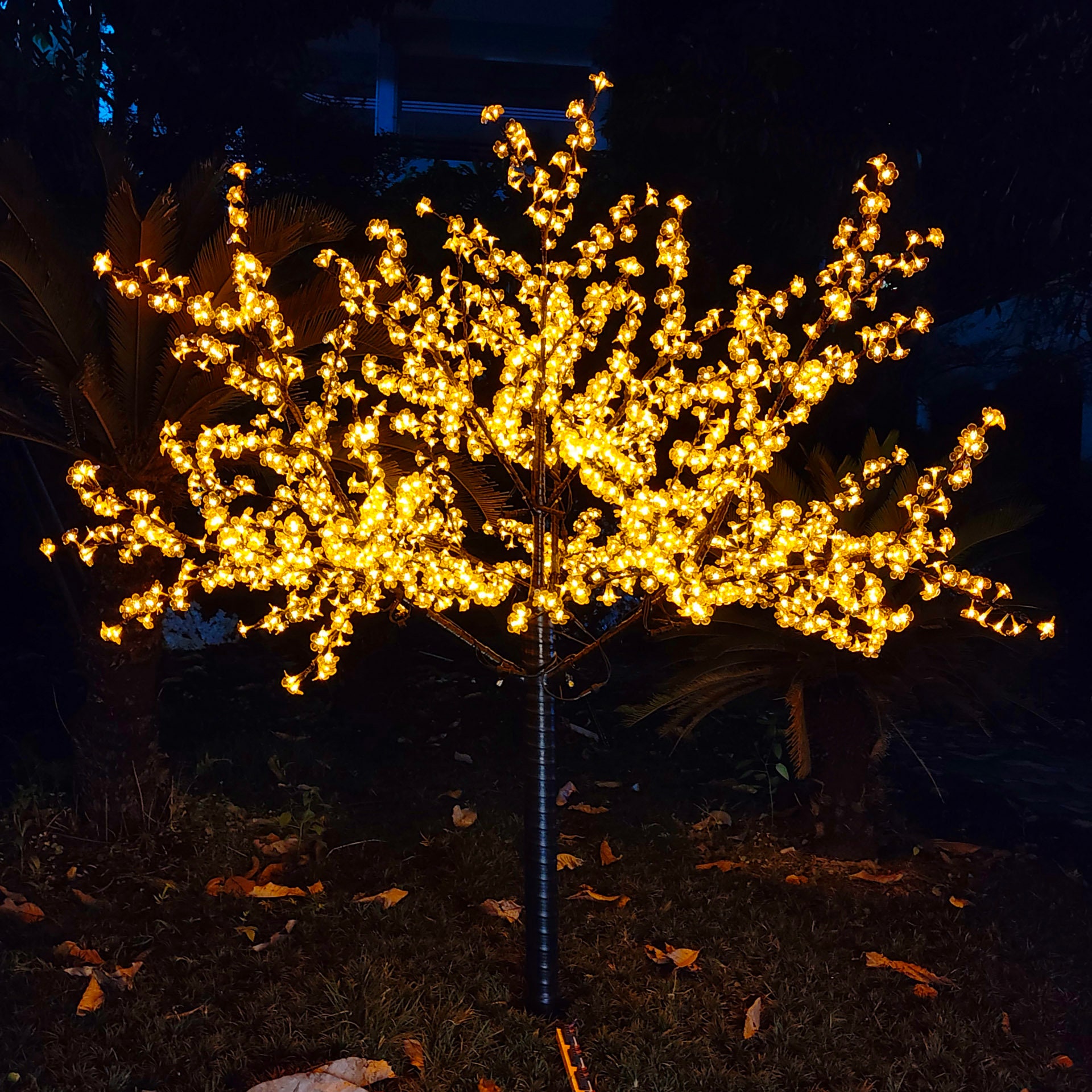LED Kirschblütenbaum mit 1728 LEDs 7ft / 2,0m für den Innen und  Außenbereich Rot / Blau Grün Pink Lila Weiß / Warmweiß Gelb Option -   Österreich