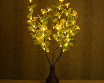 Led Zweige Tisch Blumen Lampen Licht Baum Lichterkette