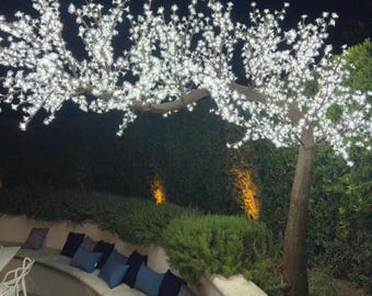 LED Tree Light Cherry Blossom Cool White 8.2f 4096LEDs