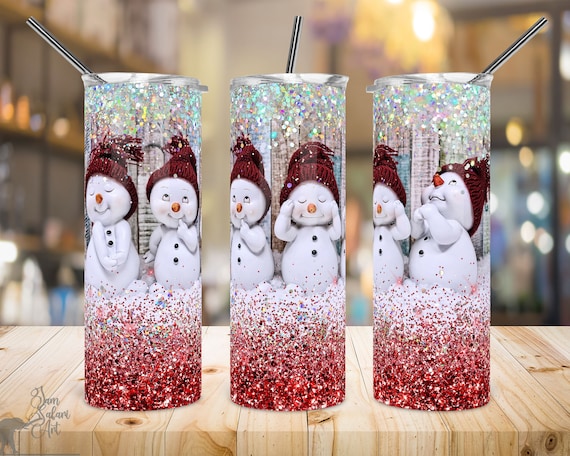 Sliner 4 Pcs Christmas Mug Tumblers Gift Winter Snowflake Tumblers with Lid  Straw, 20 oz Insulated S…See more Sliner 4 Pcs Christmas Mug Tumblers Gift