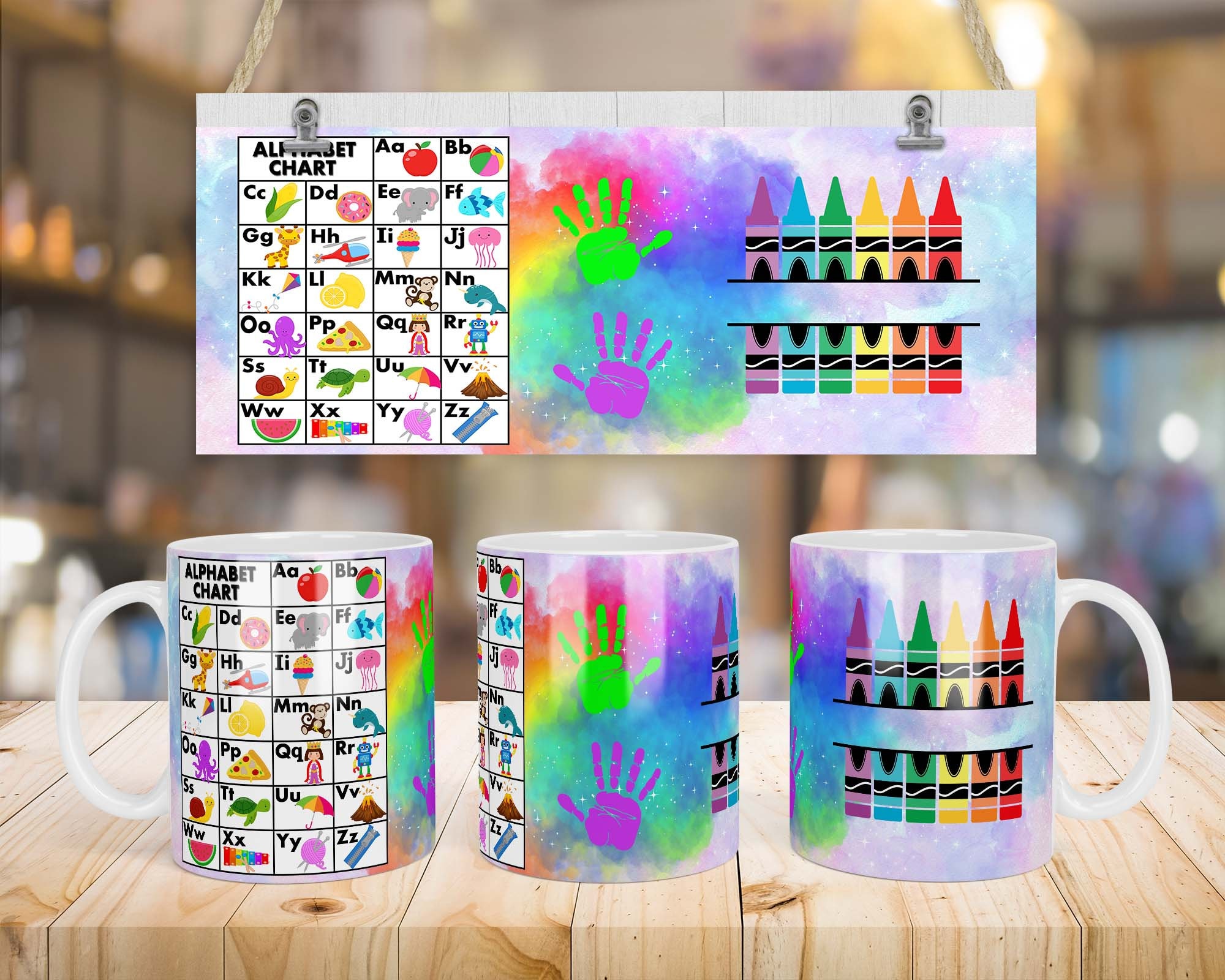 20 oz SUBLIMATION Teacher Love Tumblers — Momma's Mug & More