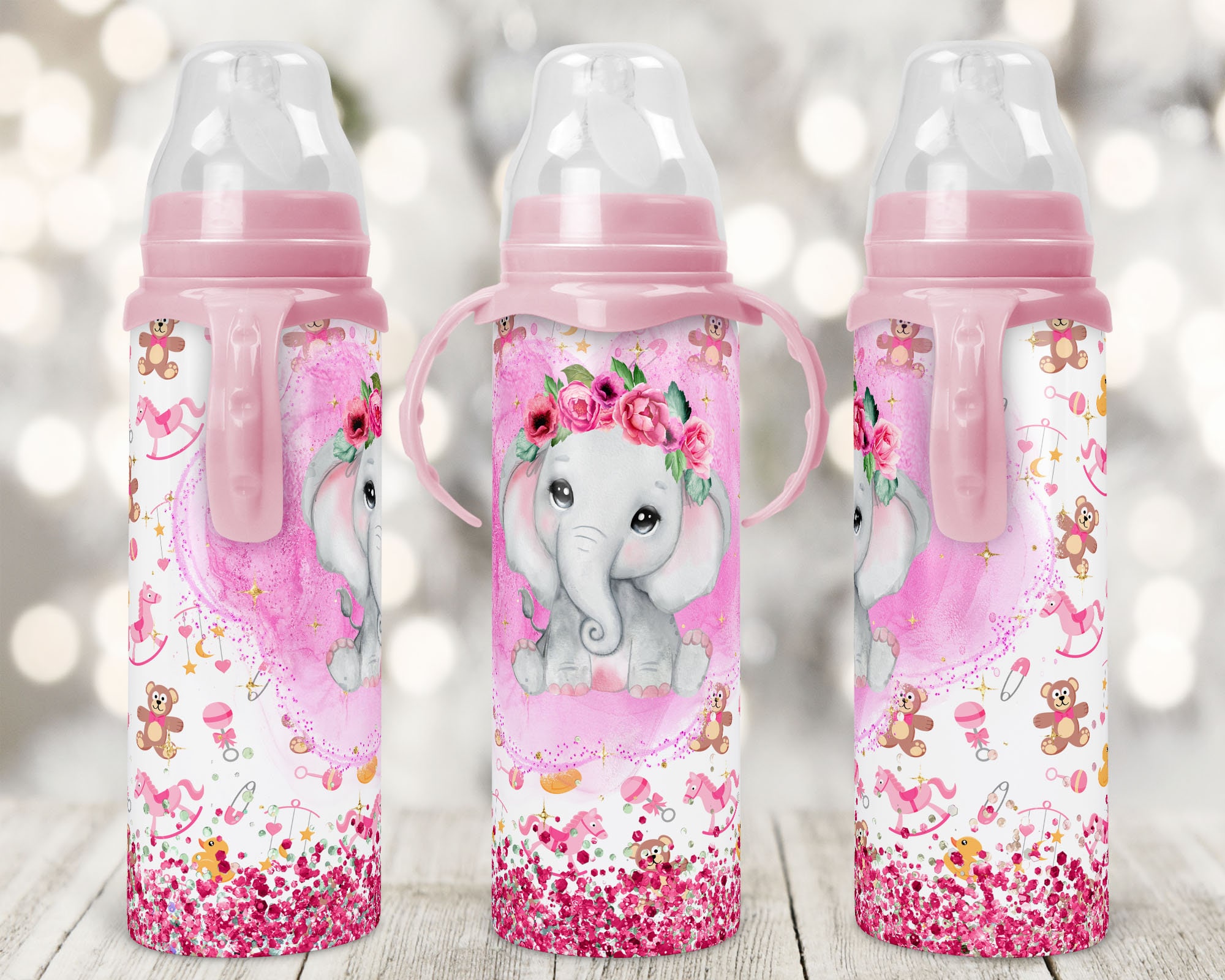 8 Oz Baby Bottle Design, Baby Girl, Baby Boy, Baby Bottle Wrap, Baby  Shower, Kids Bottle, Milk Bottle, Water Slide, Sublimation Template. 