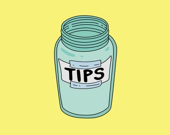 Tip jar (Instant download media file)