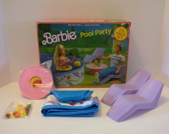 barbie swimming pool 1990