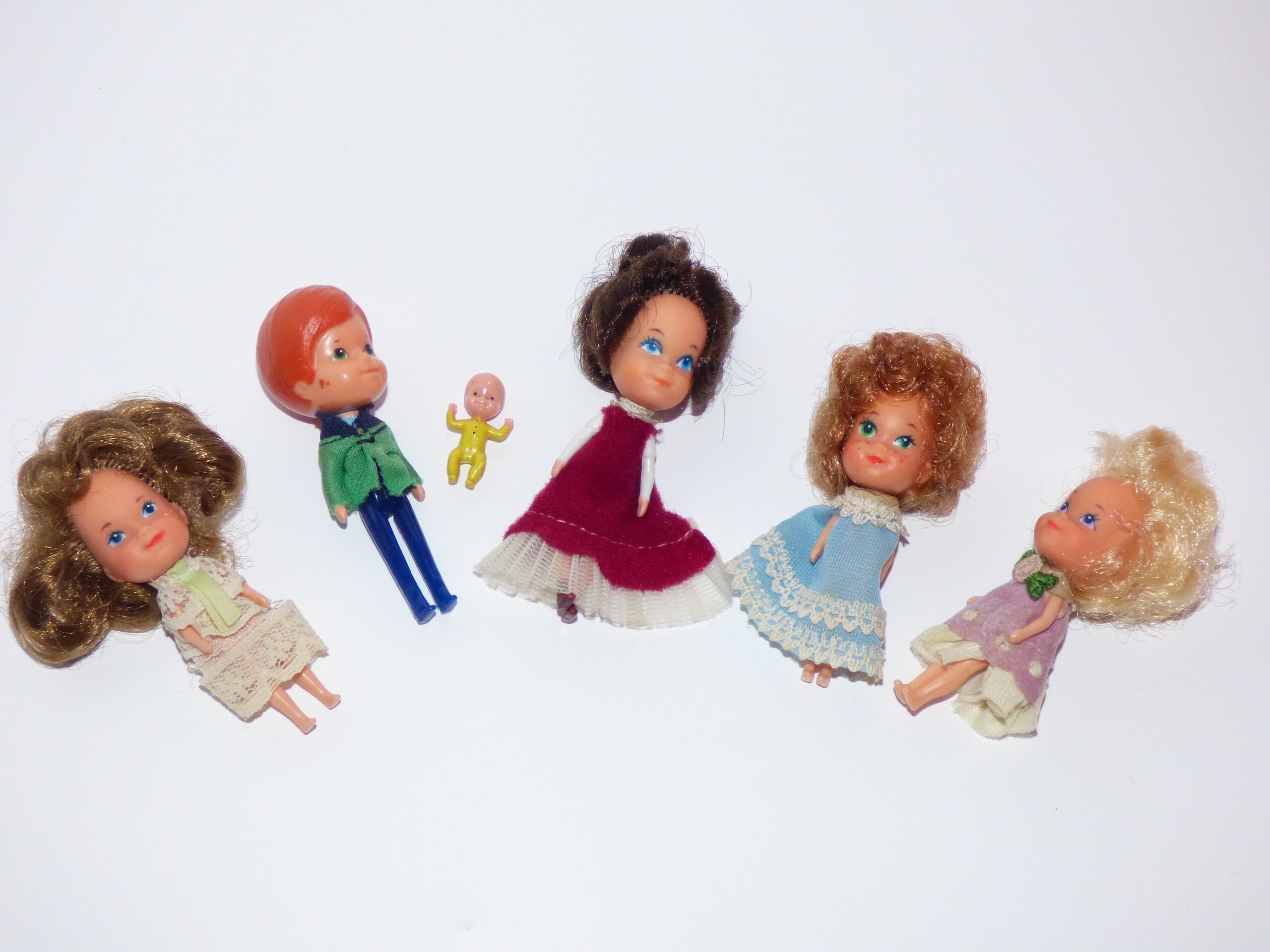 Other Dollhouse Miniatures THE LITTLES DOLLS MATTEL BAMBOLE 1980