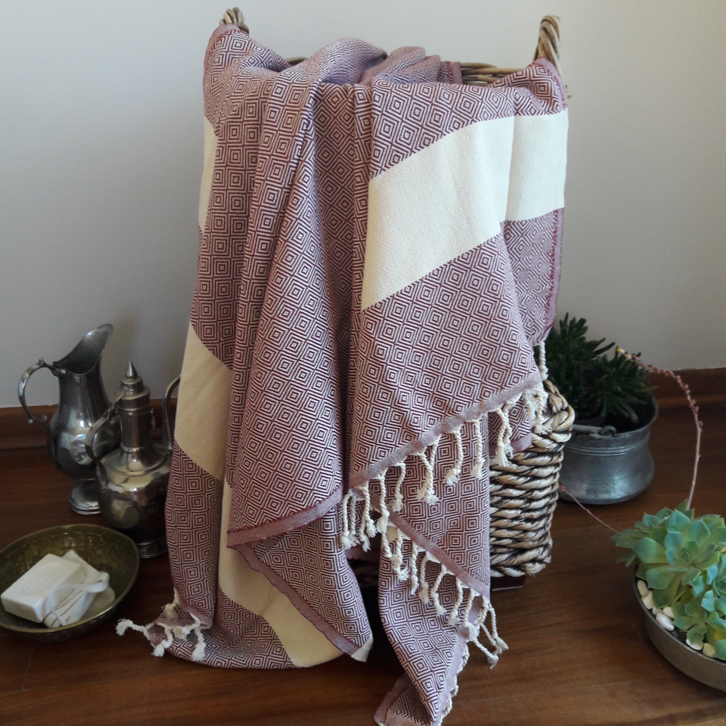 Turkish Blanket Handwoven Throw Blanket Farmhouse Blanket Etsy