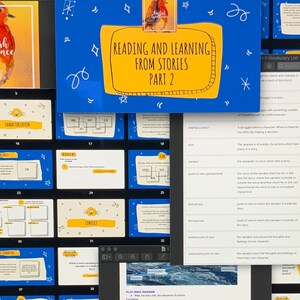 Middle School Reading and Learning From Stories, Part 2; Tools for Teaching and Learning by EnglishExcellence
