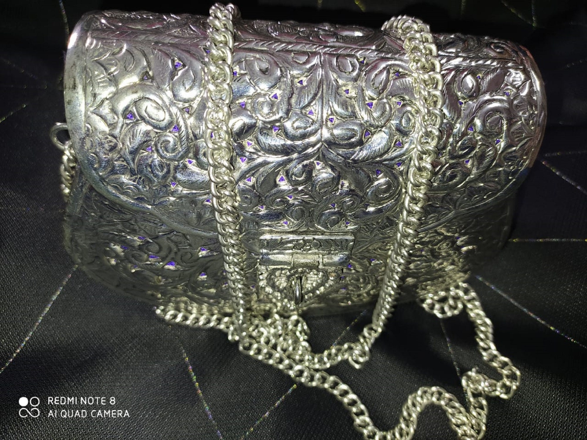 silver clutch kmart