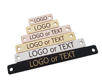 Custom Clothing Metal Tag,Bag Metal Tag,Clothing Tags,Engraved Tag,