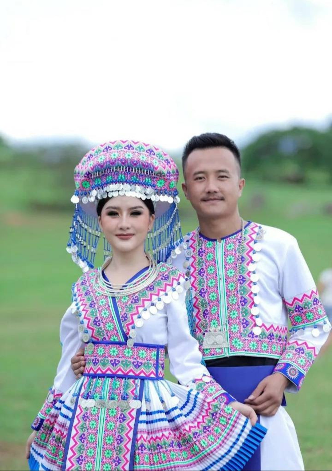 Hill Tribe Dress, Thailand quebra-cabeças em Artesanato quebra