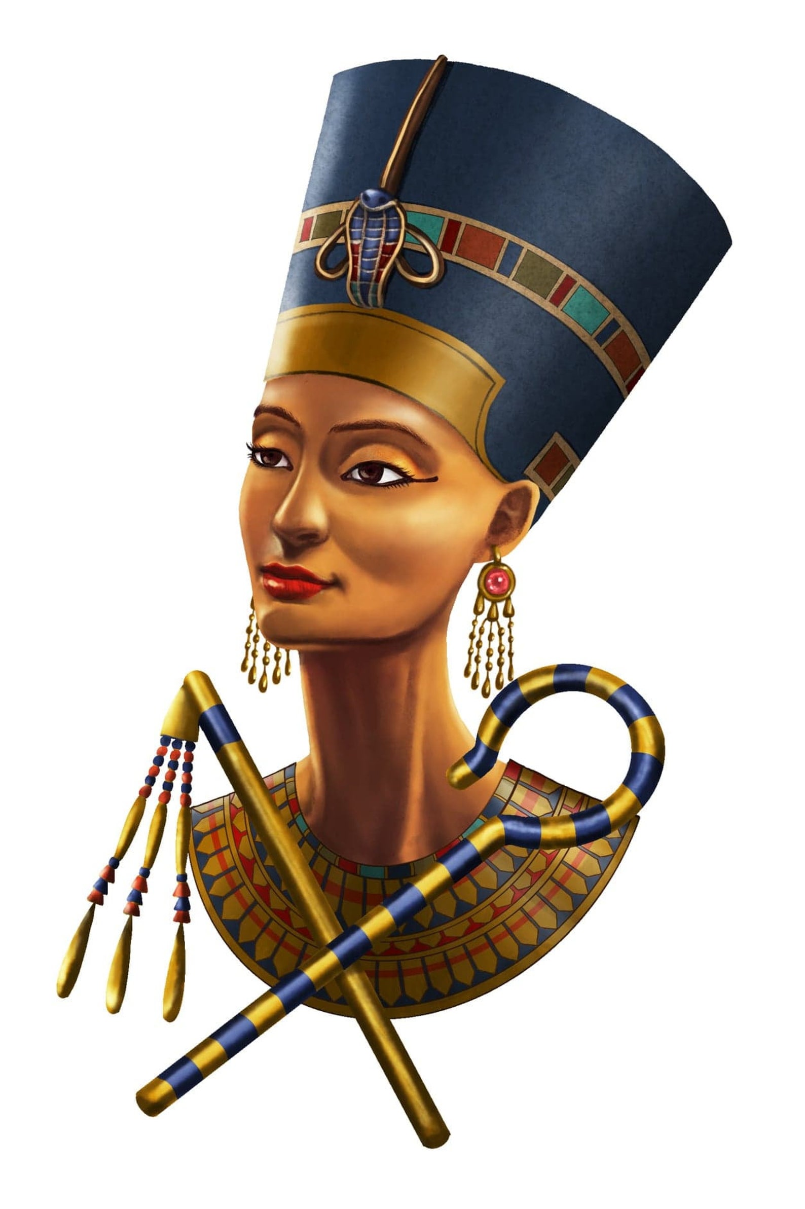 Nefertiti SVG File Egyptian Queen digital file Queen | Etsy