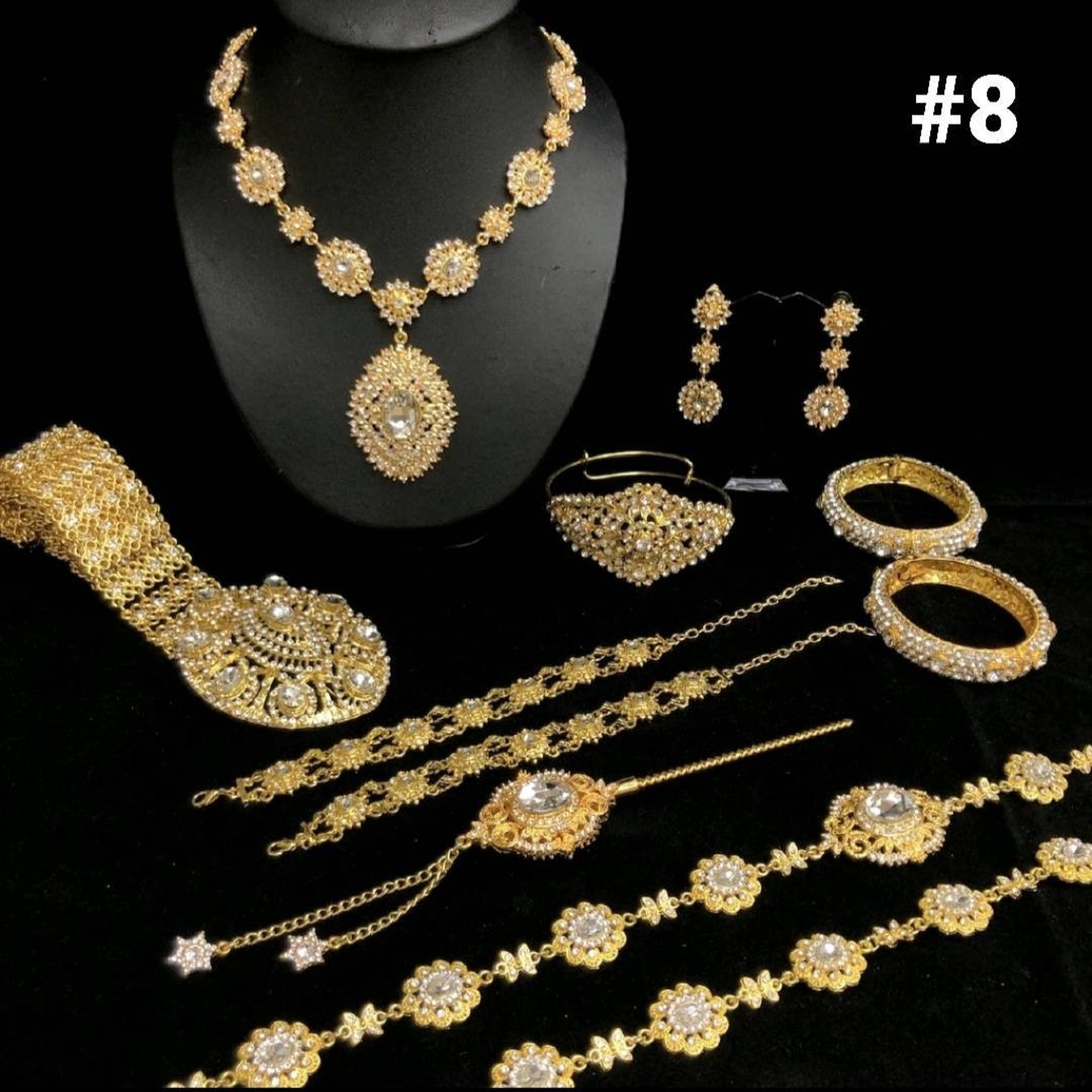 Traditional Thai/khmer Jewelry Set Vintage Accessory for Etsy UK