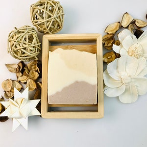 Triple Butter Soap | Cold Process | Face and Body Bar |  Shea Butter | Cocoa Butter | Mango Butter | Vegan Palm Oil Free | Handmade Soap Bar