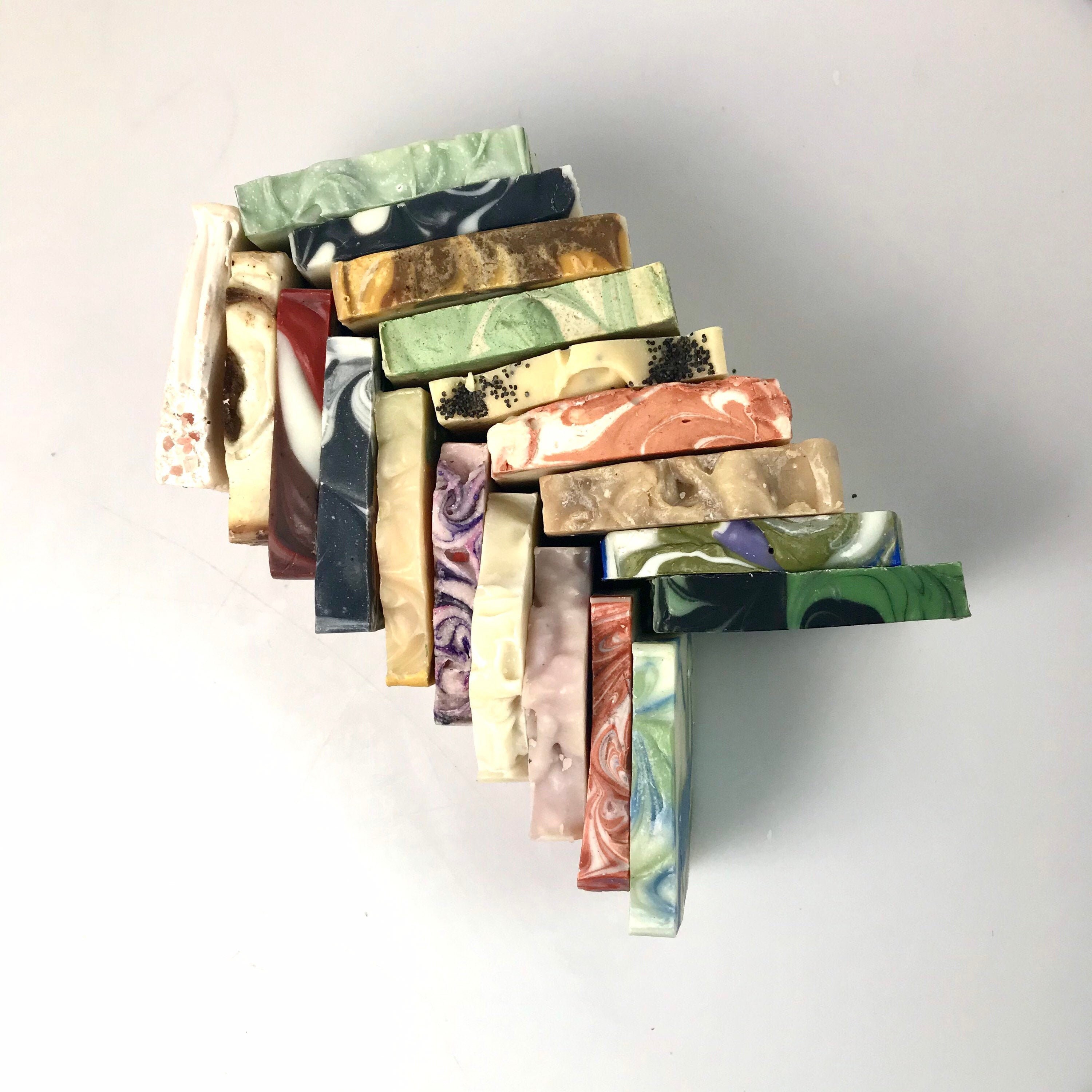 Soap Sampler+Two Half Size Bars+Vegan+Soap Gift Set+Palm Oil Free+Pla…
