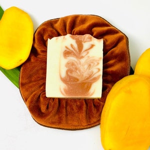 Mango Soap | Cold Process | Face and Body Bar |  Vegan Palm Oil Free | *Free Shipping* | Handmade Soap Bar | All Natural Body Bar | Vegan