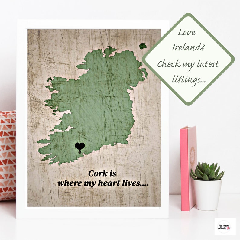 Irish proverb quote.Irish wisdom in Irish language print w/English translation.Irish blessing.Irish saying.Irish gift idea.Irish Proverb. image 2